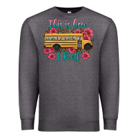 Charcoal Heather this is how i roll school bus Premium Sweatshirt - Artiststas