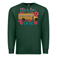 Sports Green this is how i roll school bus Premium Sweatshirt - Artiststas