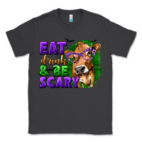 Smoke Eat Drink and Be Scary with Halloween Classic Tee - texasbilliewilder