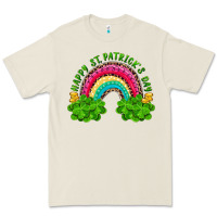 Bone happy st patricks day rainbow and shamrock Premium Tee - RanaPortraitStore