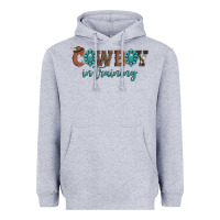 Heather Grey cowboy in training Heavyweight Hoodie - Artiststas