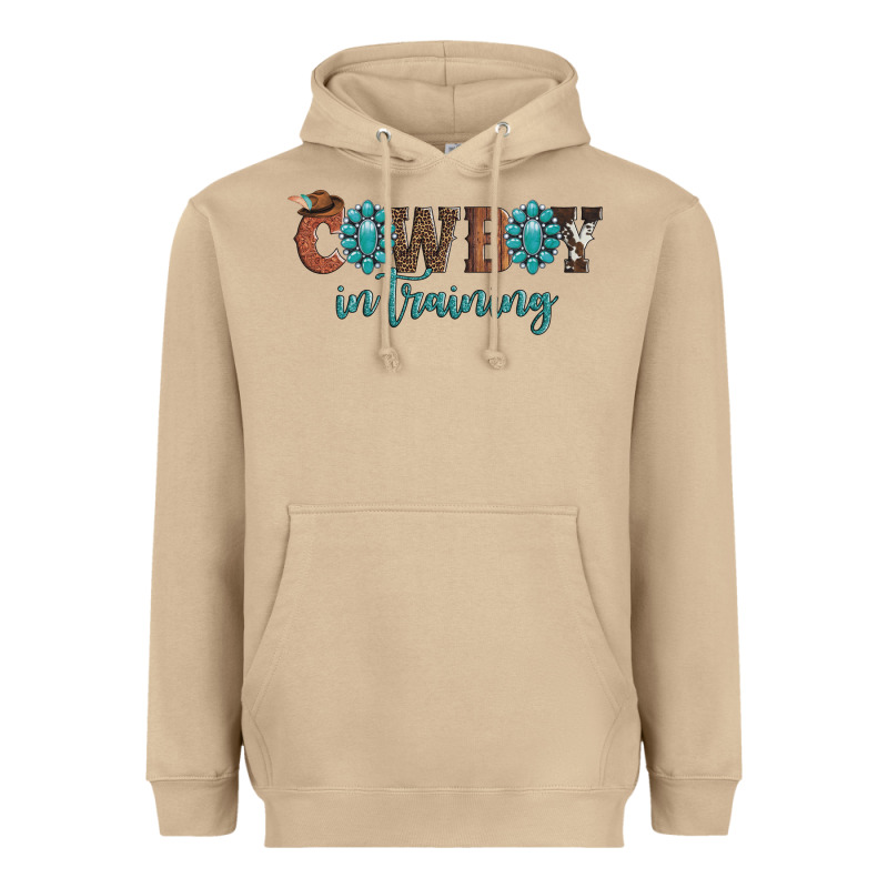 Cowboy In Training Heavyweight Hoodie by Artiststas | Teevron
