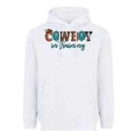 White cowboy in training Heavyweight Hoodie - Artiststas