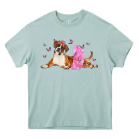 Arona boxer dog with tutu Heavy Core Tee - LillyAllenDesigns