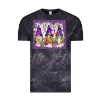 Cloud Black Mardi Gras carnival with gnomies tumbler Vintage Tee - HowdyJamesFarm