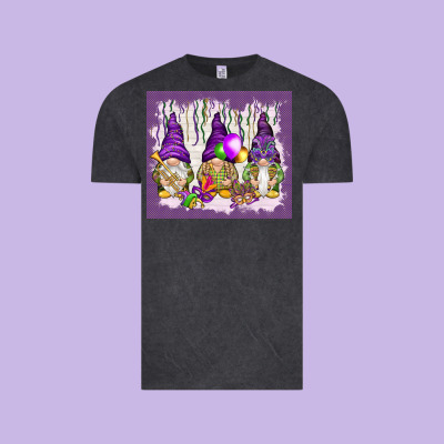 Mardi Gras Carnival With Gnomies Tumbler Vintage Tee Designed By Howdyjamesfarm