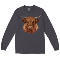 Highland Cow Long Sleeve Tee | Teevron