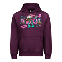 Mauve Wine surgical tech Urban Hoodie - AdoDesignShop