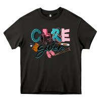 Asphalt Caregiver Heavy Core Tee - LillyAllenDesigns