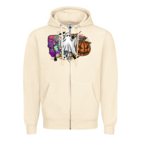Sandshell boo Zipper Hoodie - SublimationCraftShop