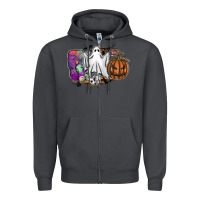 Smoke boo Zipper Hoodie - SublimationCraftShop