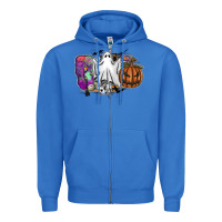 True Royal boo Zipper Hoodie - SublimationCraftShop