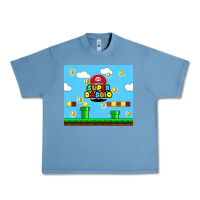 Pebble Blue super daddio Urban Heavy Tee - TumblerDesignByShophia