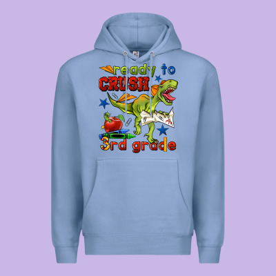 Ready To Crush 3rd Grade Premium Hoodie Designed By Bundleandbundleshop
