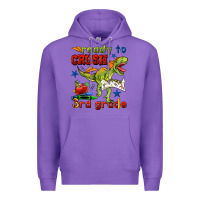 Purple ready to crush 3rd grade Premium Hoodie - BundleAndBundleShop