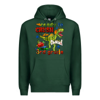 Sports Green ready to crush 3rd grade Premium Hoodie - BundleAndBundleShop