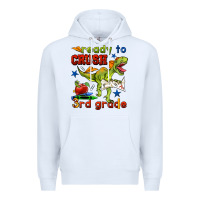 White ready to crush 3rd grade Premium Hoodie - BundleAndBundleShop