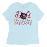 Baby Blue Dog Mom Ladies Tee - Bettercallsaul
