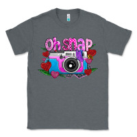 Charcoal Heather Oh Snap Classic Tee - CowhideDigitalArt