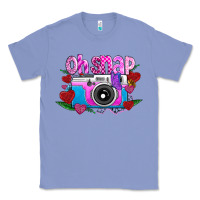 Colony Blue Oh Snap Classic Tee - CowhideDigitalArt