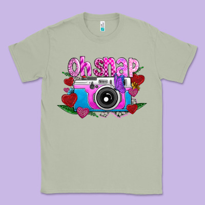Oh Snap Classic Tee Designed By Cowhidedigitalart