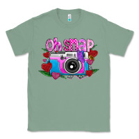 Sage Oh Snap Classic Tee - CowhideDigitalArt