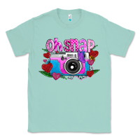 Seafoam Oh Snap Classic Tee - CowhideDigitalArt