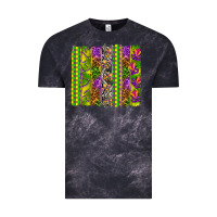Cloud Black Mardi Gras brushstroke Vintage Tee - HowdyJamesFarm