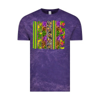 Cloud Purple Mardi Gras brushstroke Vintage Tee - HowdyJamesFarm