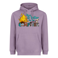 Lavender life is better by the campfire Heavyweight Hoodie - Artiststas