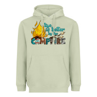 Matcha life is better by the campfire Heavyweight Hoodie - Artiststas