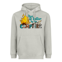 Moon Dust life is better by the campfire Heavyweight Hoodie - Artiststas