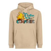 Mushroom life is better by the campfire Heavyweight Hoodie - Artiststas