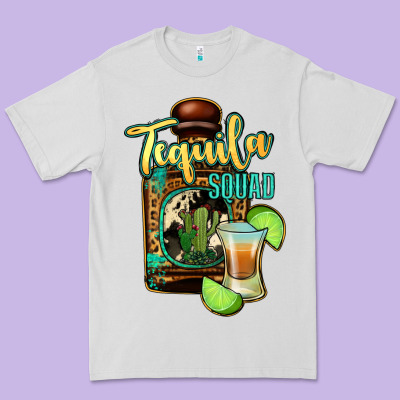 Tequila Squad Premium Tee Designed By Bettercallsaul