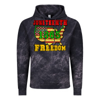 Cloud Black juneteenth 1865 freedom Vintage Hoodie - CowGirlArtShop