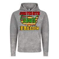 Cloud Rock juneteenth 1865 freedom Vintage Hoodie - CowGirlArtShop
