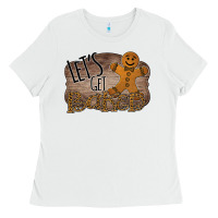 White Let's Get Baked Ladies Tee - Bettercallsaul