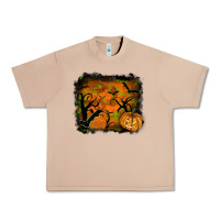 Burro Halloween Background Urban Heavy Tee - RanaPortraitStore