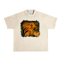 Sandshell Halloween Background Urban Heavy Tee - RanaPortraitStore