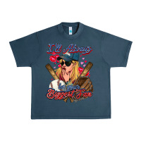 Midnight Navy I'll always be your biggest fan Baseball Urban Heavy Tee - HowdyJamesFarm