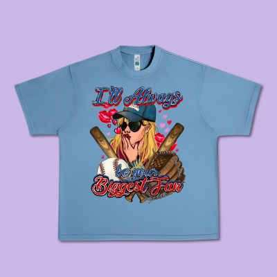 I'll Always Be Your Biggest Fan Baseball Urban Heavy Tee Designed By Howdyjamesfarm