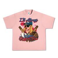 Salmon I'll always be your biggest fan Baseball Urban Heavy Tee - HowdyJamesFarm