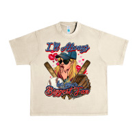 Sandshell I'll always be your biggest fan Baseball Urban Heavy Tee - HowdyJamesFarm