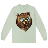 Matcha Papa Bear Long Sleeve Tee - HowdyJamesFarm