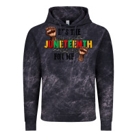 Cloud Black its the juneteenth for me Vintage Hoodie - CowGirlArtShop
