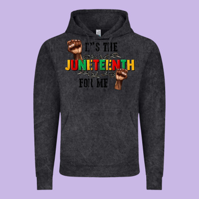 Its The Juneteenth For Me Vintage Hoodie Designed By Cowgirlartshop