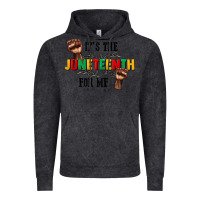 Vintage Black its the juneteenth for me Vintage Hoodie - CowGirlArtShop