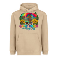 Mushroom camp more worry less with caravan Heavyweight Hoodie - Artiststas