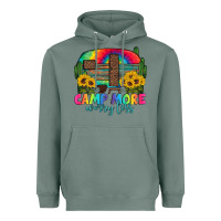 Sage camp more worry less with caravan Heavyweight Hoodie - Artiststas