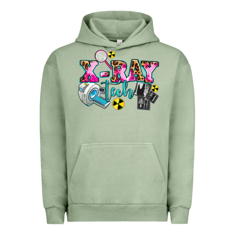 X Ray Tech Urban Hoodie by AdoDesignShop | Teevron